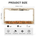 thumbnail image 3 of Happy Halloween Dog Pumpkin License Plate Frame 2 Pack Autumn Halloween Funny License Plates for Women Men US Vehicles 2 Hole Aluminum License Plate Frames for Men Women Vehicle, 3 of 6