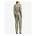 thumbnail image 2 of Ralph Lauren Womens Denee Jumpsuit, Metallic, 8, 2 of 3