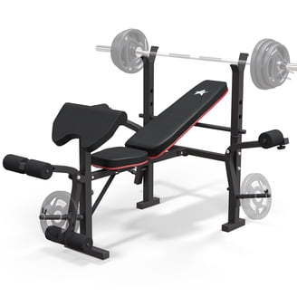 Reebok Fitness Delta Deck, Adjustable Weight Bench, Incline