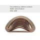 thumbnail image 2 of 10pcs 10x330mm Cinturones abrasivos de lijado 120 Herramientas de pulido lijadoras de arena para her Abanopi Papel de arena, 2 of 7