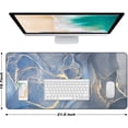 thumbnail image 2 of Extended Large Mouse Pad XXL Gaming Mousepad . x . Big Computer Keyboard Desk Pad Mouse Mat with Stitched Edges and Base for Office Gaming Marble, 2 of 7