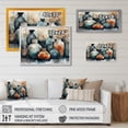 thumbnail image 4 of Designart "Blue And Orange Artisanal Boho Pottery II" Boho Pottery Canvas Wall Art, 4 of 5