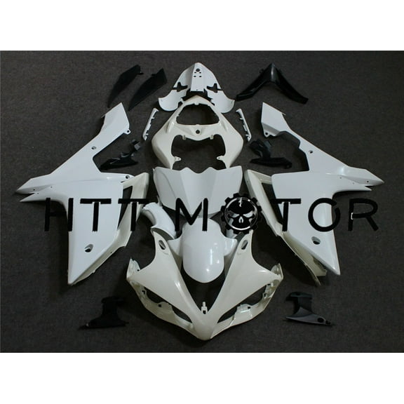 Unpainted Injection ABS Body work Fairing Set Kit For YAMAHA YZF R1 2007-2008 07