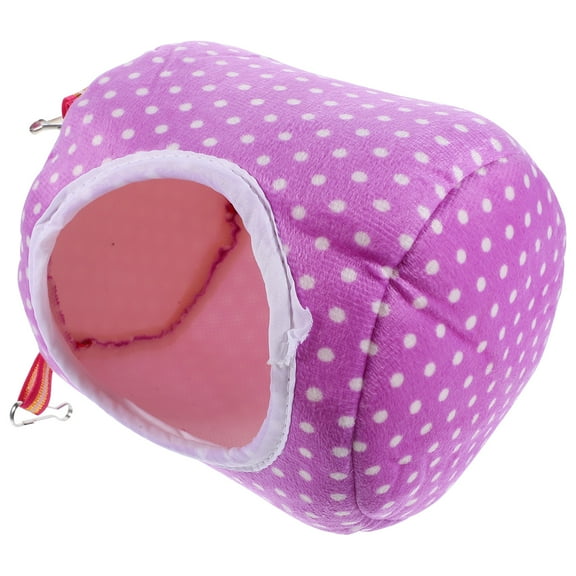 LOLIPPYY Cotton Ferret Cave Hanging Bed Warm Animal Hut Shelter for Small Pets, Available in Various Colors
