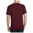 thumbnail image 2 of Mafoose Men's Tall Core Cotton Short Sleeve Classic Silhouette T-Shirt Athletic Maroon XLT, 2 of 4