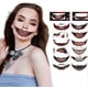 thumbnail image 3 of Juego de 12 pegatinas para caras de Halloween, maquillaje de broma, tatuaje temporal, 3 of 5