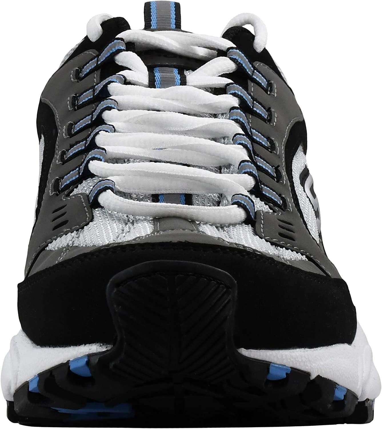 Skechers Sport Stamina Nuovo Charcoal/Grey Lace Up Sneaker 10 M US - Walmart.com
