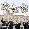thumbnail image 3 of PMU Graduation Congrats Grad Star Shape 30 Inch Mylar Balloon Pkg/25, 3 of 6