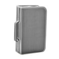 thumbnail image 4 of Estuche organizador para DVD, estuche para CD con capacidad para 128 unidades, resistente a arañazos, moderno, con asa, para álbumes, cartera, para Gris, 4 of 10