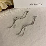 Stunning Spiral Threader earrings