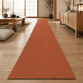Orange 2x18 Runners Rugs For Hallway Extra Long Washable Runner Rug ...