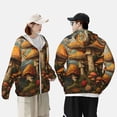 thumbnail image 4 of Lsque Vintage Cloud Mushroom UPF 50+ Lightweight Sun Protection Men's Women's Long Sleeve Shirt, Hoodie Performance -Large, 4 of 9