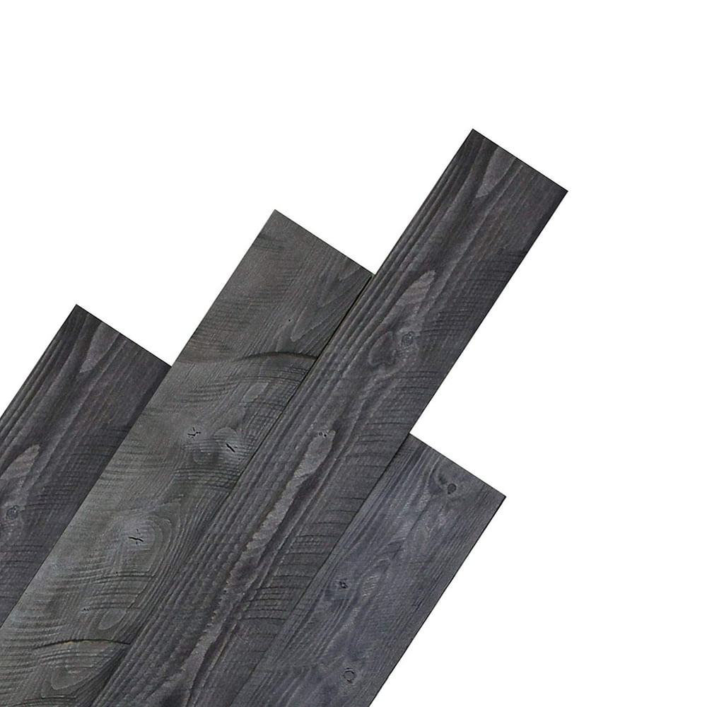 Self Adhesive Wall Panels/Reclaimed Weathered Wood Wall Planks/Peel