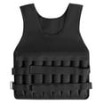 thumbnail image 3 of Adjustable Weighted Vest 20KG Max Loading for Exercises Fitness Muscle Building Weight Loss Running, 3 of 8