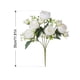 thumbnail image 5 of Ramo de peonías artificiales de 5 cabezas con capullos, peonías de seda sintética realistas con tallo para bodas, arreglos florales, centros de mesa y decoración del hogar., 5 of 8