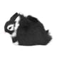 thumbnail image 2 of Conejos de peluche en miniatura negros: muñecos de peluche suaves, cómodos y duraderos para decoración de mesa, 2 of 10