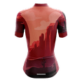 thumbnail image 2 of Red Sunset Cactus Women's Cycling Jersey - 3XL, 2 of 3