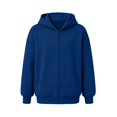 thumbnail image 5 of Men's Full Zip Hooded Sweatshirt, Lightweight Athletic Zip Up Hoodie with Pockets, Long Sleeve Casual Running Track Jacket for Gym and Sports, 5 of 6