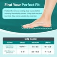 thumbnail image 5 of BraceAbility Plantar Fasciitis Arch Support Insoles with Gel Pads, Medium, 5 of 10