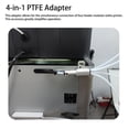 thumbnail image 3 of Adaptador de PTFE 4 en 1, puerto de expansión de tubo Bowden de filamento para impresoras 3D Sahvaim y accesorios BambuLabs, 3 of 7