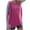 Pink, variant on GERsome Women's Workout Tops Athletic Crewneck Tank Tops Sleeveless Solid Color Loose Fit Yoga Running Gym Tee Shirts for Women