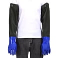 thumbnail image 4 of Guantes Largos de Goma Guantes Resistentes a Productos químicos hasta el Codo con Forro de algodón Guantes Impermeables 70 cm, 4 of 5