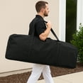 thumbnail image 2 of Premium Portable Massage Chair Carrying Case – Heavy-Duty Nylon Travel Bag with Zipper Closure & Dual Handles – Fits Most Folding Massage Chairs – Black, 2 of 6