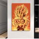 thumbnail image 3 of Cuadro Decorativo Dragon Ball Majin Vegeta Dorado Canvas Listo Para Colgar 30x45cm Jungle Art Impresion Tela Arte, 3 of 7