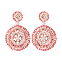 GHSOHS Earrings Dangle Earrings for Women Goth Bow Pendant Earings Fashion Jewelry Aretes Silver Earrings Dangle Rhinestone Flatback Stud Earrings for Anniversary Gifts