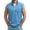 Light Blue, variant on Corduroy Half Zip Vest for Men , Men's Casual 1/4 Zip Stand Collar Tank Tops, Breathable Pullover Sleeveless Corduroy T-Shirts Polos for Daily Wear, Golf & Casual Sports