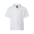 thumbnail image 4 of AllPro 41800Y Pro-Lock Youth Performance Polo-White-XS, 4 of 6