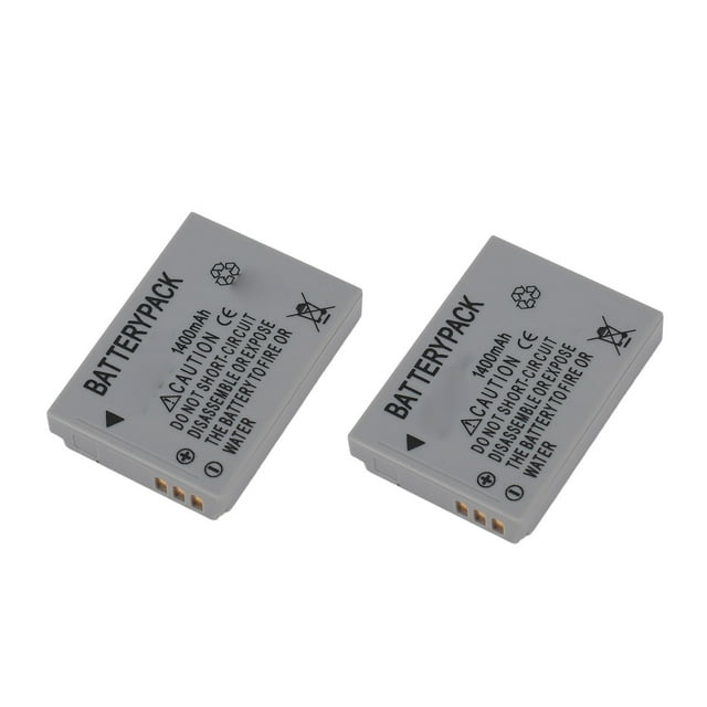 Batterie d'Appareil Photo, Installation Simple Stabilité Batterie 1400mAh 2 Pcs Batterie d'Appareil Photo Rechargeable Compact Multiple Défense pour SD 800 SD850 SD870 SD 950