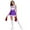 W-Purple, variant on Summer Dresses For Women 2026 Round Neck Cheerleading Outfit Solid Color Sleeveless Gymnastics Dress Fashion Clothes Xl Pink