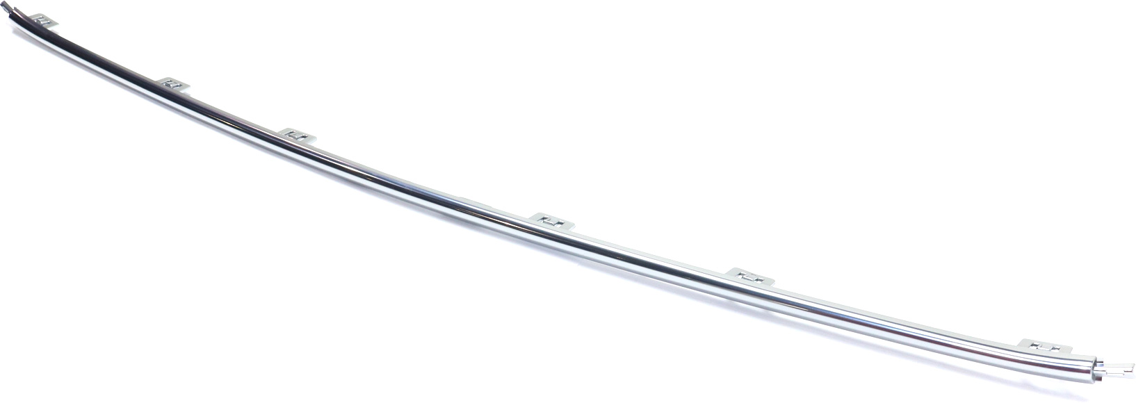 Bumper Trim Compatible With 2015-2021 Chrysler 300 Front, Center Silver