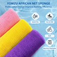 thumbnail image 3 of Esponja de baño YOMZU African Net exfoliante, 6 unidades, 3 of 7