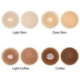 thumbnail image 2 of Waterproof Adhesive Invisible Chest Paste Nippleless Covers Womens Silicone Pasties Breast Nipple Covers 10CM LIGHT SKIN, 2 of 8