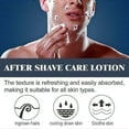 thumbnail image 2 of After Shave Lotion For Men, After Shave Care Lotion, After-Shave Balm Soothes Face, Moisturizes After Shaving, Eliminates Razor Burn, 2 of 5