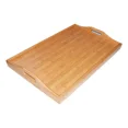 thumbnail image 2 of Mesa de servicio plegable Good and Good de bambú, 2 of 6