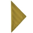 thumbnail image 2 of Ultimate Textile Satin-Stripe 17 x 17-Inch Cloth Napkins (1 Dozen) Gold, 2 of 3