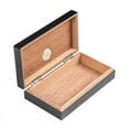 thumbnail image 4 of Cedar Wood  Case Cigar Humidor Box Case Cigar Humidifier Hygrometer Cigar Humidor Box Storage Box Case (1), 4 of 4