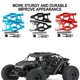 thumbnail image 3 of Brazo de suspensión inferior delantero mejorado Bewildely para 1/7 6S Monster Trucks RC Negro, 3 of 6