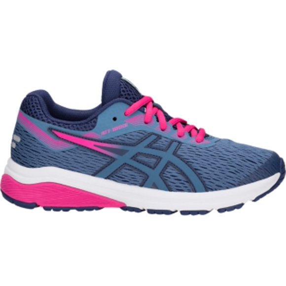 ASICS Girl's GT-1000 7 Running Shoes Azure/Fucshia Purple - 1014A005-400