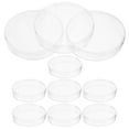 thumbnail image 1 of 10Pcs Transparent Laboratory Plates for Tissue Culture and Sample Holding 3.5x3.5x0.6in, 1 of 8