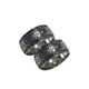 thumbnail image 5 of Sonducket 2 piezas mujeres hombres anillo regalo moda decoración accesorio estilo Retro romántico dedo anillos Festival regalo joyería adorno No.8 2piezas, 5 of 6