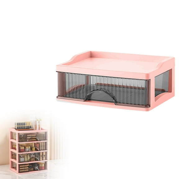 YAZHPA Acrylic Coffee Pod Holder Drawer, Stackable K Cup and Tea Bag Organizer, Tea Bag Storage Organizer for Kitchen Organizers and Storage, Multi-Functional Kitchen Organizer, Home Organizer