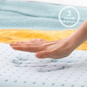 Linenspa Medium Feel Standard Size Ventilated Gel Memory Foam Bed Pillow with Washable Cover and Temperature Regulating Infusion