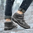 thumbnail image 1 of Zapatos de senderismo casuales de invierno Felpa Mujer Hombre Botines Zapatos (Gris oscuro 42) Wdftyju Tenis De Mujer Tenis De Hombre, 1 of 8