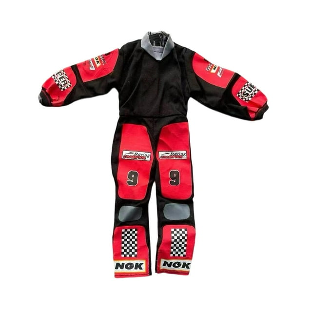 Figura de acción a escala 1/6, mono, traje de motociclista para hombre, modelo de cuerpo, disfraz de motociclista, elegante uniforme de motociclista.