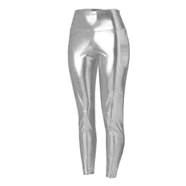 Audhol Sequin Leggings Women Women's Metallic Leggings Shiny