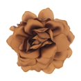 thumbnail image 1 of Xiao Hua Exquisito broche de satén, 2 broches de rosa, broche de moda para fiesta, baile, banquete, marrón, 1 of 4